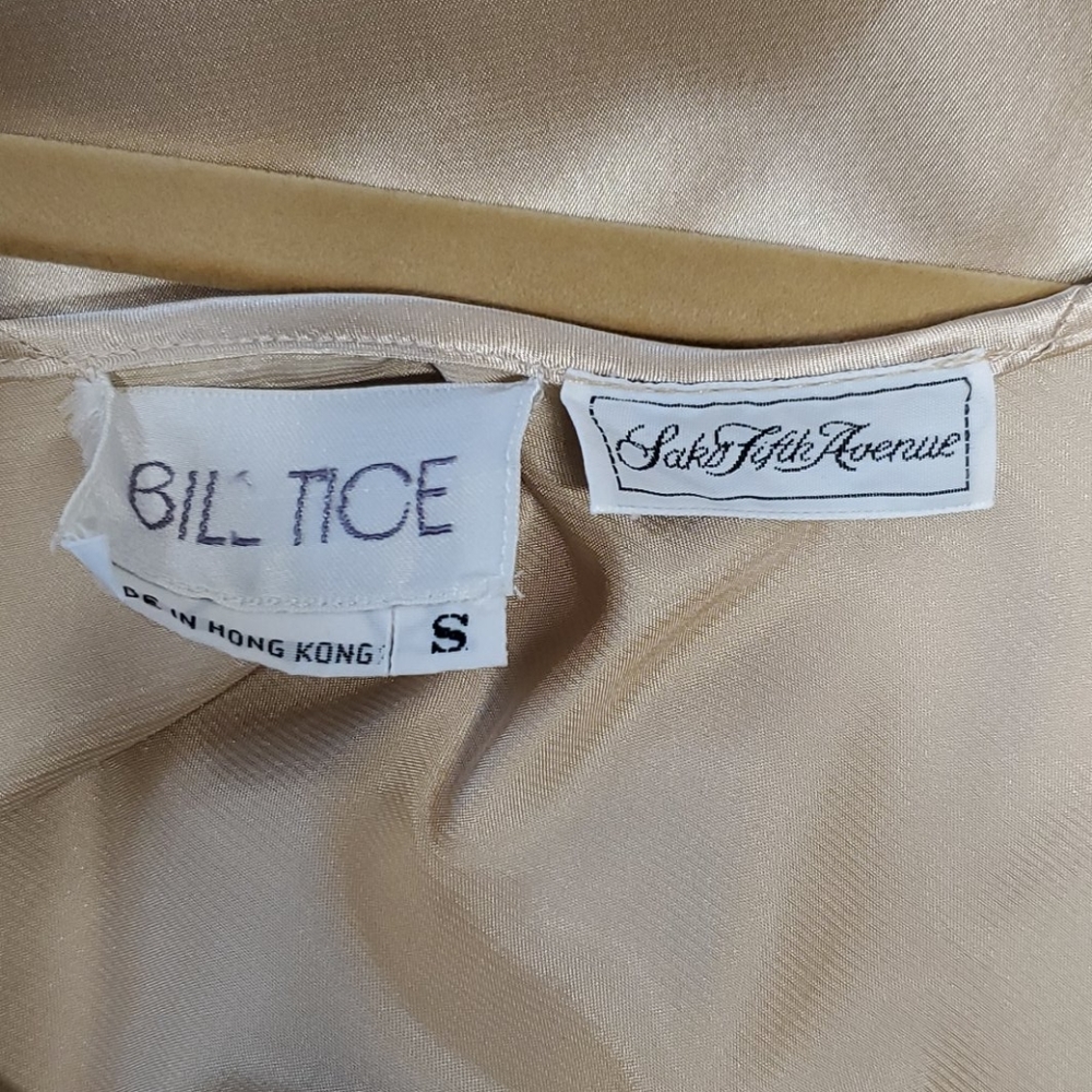 Elegant Bill Tice Designer gown Coty Award winning designer - Picture 3 of 5